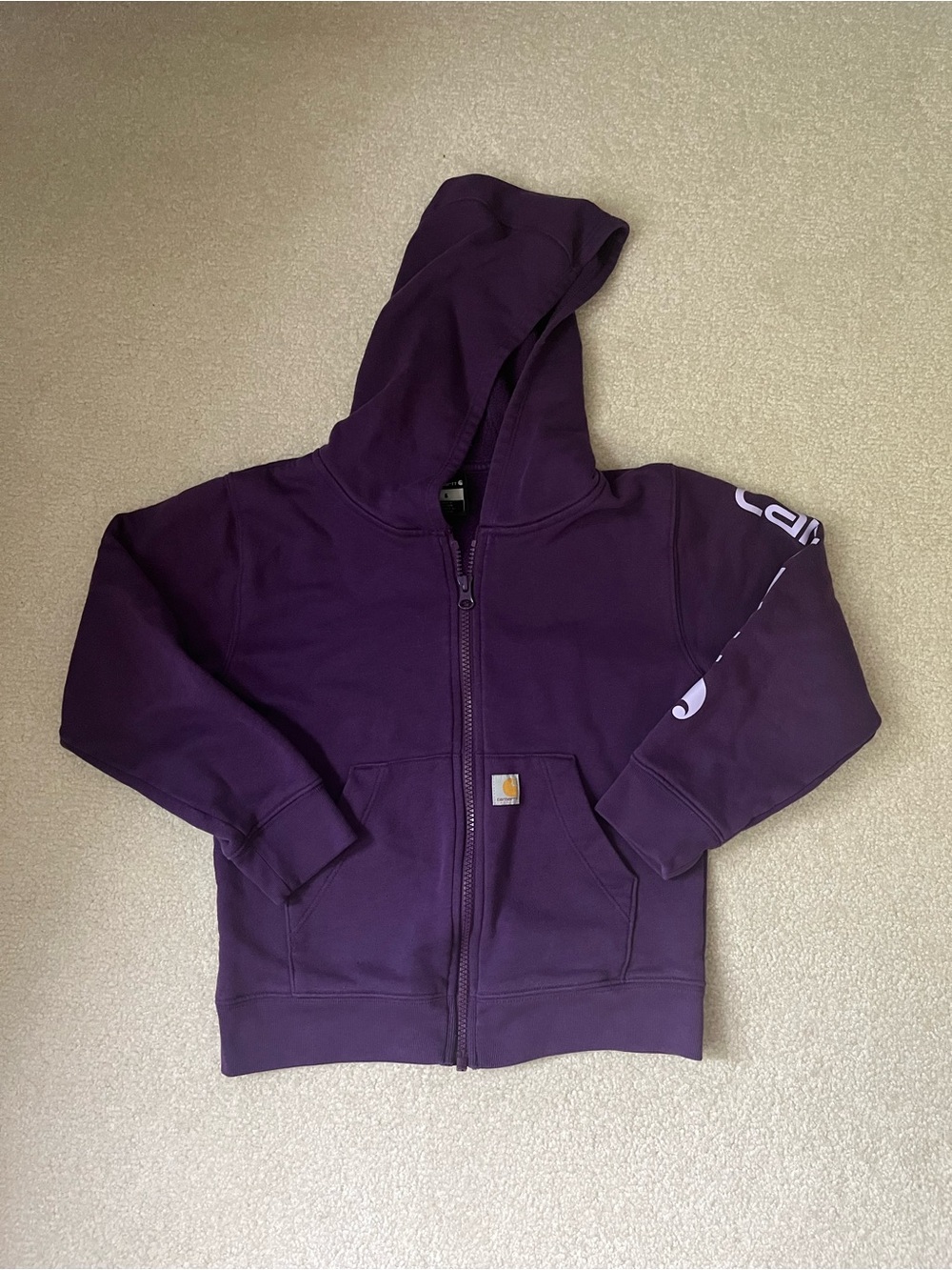 Kids Carhartt Full Zip Sweatshirt